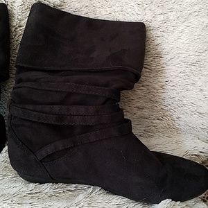 Vintage slouch booties